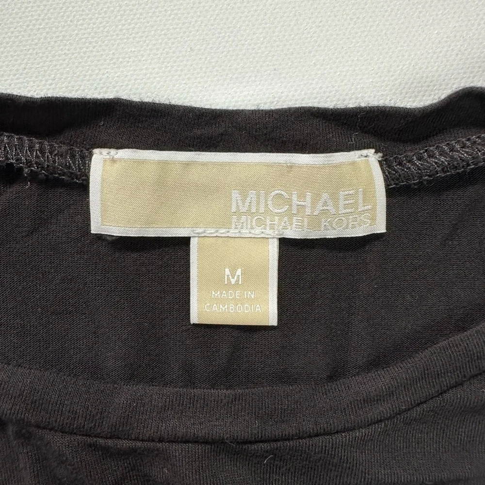 Michael Kors Black Muscle Tee